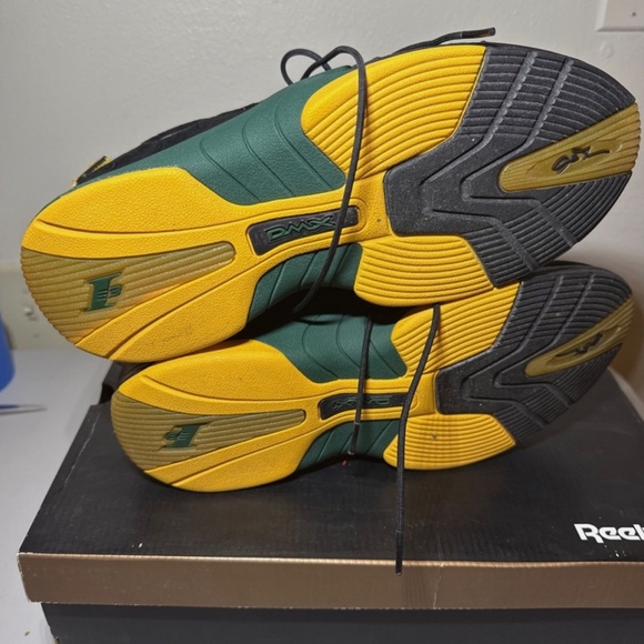 Men’s Reebok Answer 5 V Bethel High School Iverson Green Sz 11.5 Sneakers FX7199 - Picture 9 of 12